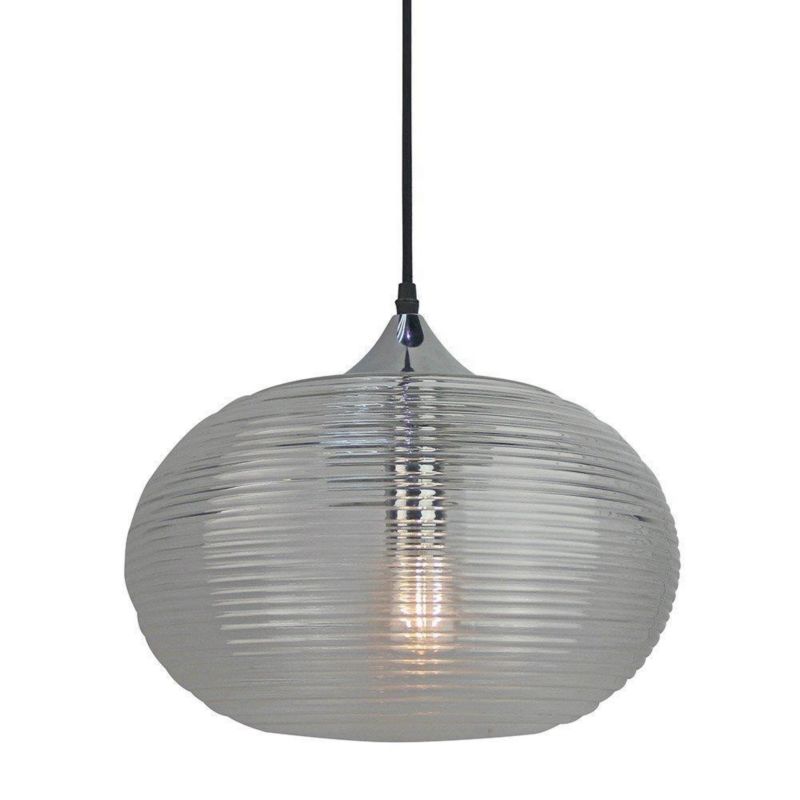 Lampa wisząca V-TAC Vt-7350 przezroczysty wym: 100 x 33 x 33 cm 1xE27 x 1 szt.