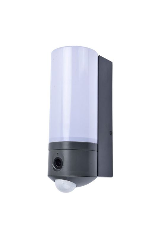 Kinkiet zewnętrzny z czujnikiem Lutec Pollux antracytowo-biały LED 19W 2600K-6000K 1200lm IP44 wym: 23,6 x 8 x 11,1 cm - 1 szt.