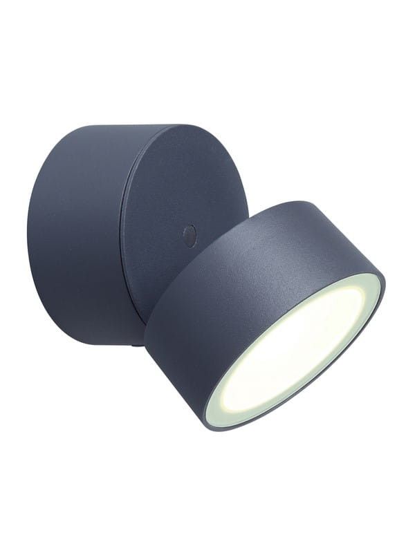Kinkiet ścienny zewnętrzny Lutec Trumpet antracytowo-biały LED 11W 4000K 840lm IP54 wym: 9,4 x 11,6 x 9,4 cm aluminium - 1 szt.