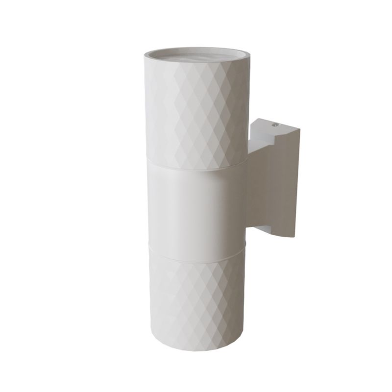 Kinkiet ścienny zewnętrzny Maytoni Bowery biały góra i dół 2 x GU10 x 50W IP54 wym: 19 x 6,4 x 11 cm - 1 szt.