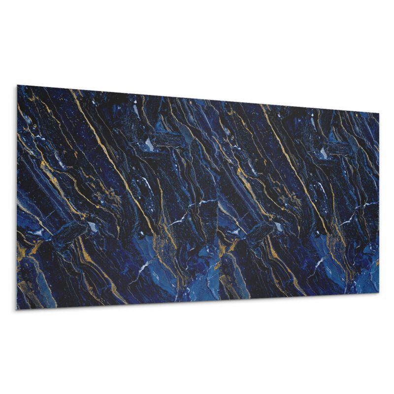 Panel samoprzylepny Wallfluent 100x50 cm Marmurowa gra kształtów 1 szt.