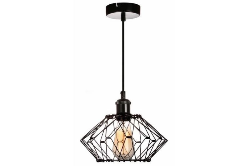 Lampa wisząca Reality Cameleon 1801 czarna industrialna 1xE27 x 1 szt.