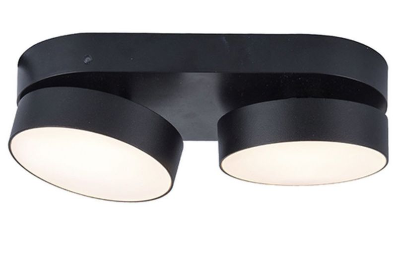 Reflektor spot Lutec Stanos czarny LED 13.6W 2700K-6500K 800lm IP20 wym: 5,5 x 11 x 22 cm aluminium - 1 szt.
