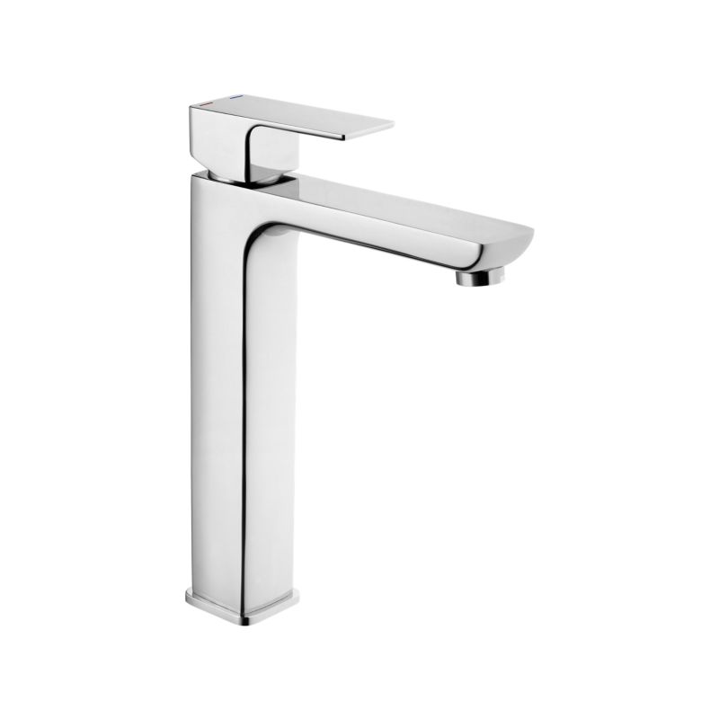 Bateria umywalkowa wysoka Invena Nyks chrom 1 szt.