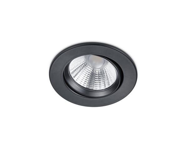 Oprawa sufitowa wpuszczana Trio Pamir czarna LED 5.5W 3000K 345 lm ruchoma IP23 wym: 5,4 x 8,5 x 8,5 cm okrągła - 1 szt.