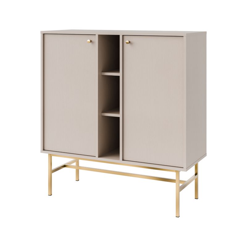 Komoda dwudrzwiowa Bonni Sakai 3 2F T822 Beż 1 szt.