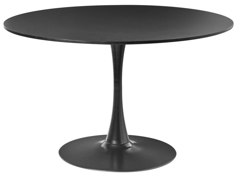 Stół do jadalni Boca Czarny 120 cm 1 szt.