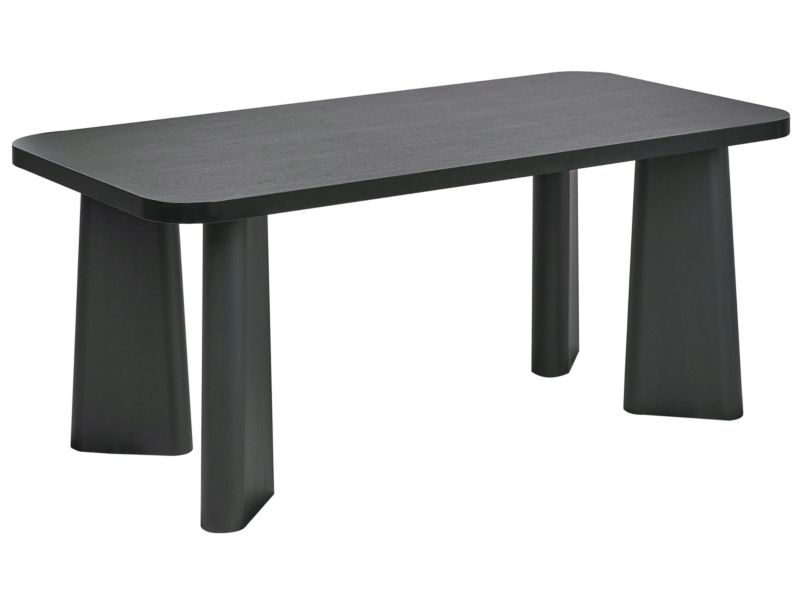 Stół do jadalni Atlin Czarny 180 cm 90 cm 1 szt.
