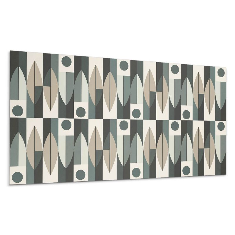Kafelki samoprzylepne Wallfluent 60x30 cm Geometria w abstrakcyjnym stylu 6 szt.