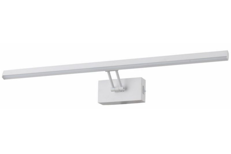 Kinkiet ścienny Reality Lester biały z włącznikiem styl nowoczesny LED 8W 4000K 640lm IP20 wym: 6 x 60 x 12,5 cm - 1 szt.