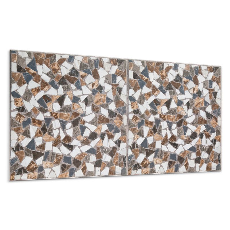 Kafelki samoprzylepne Wallfluent 60x30 cm Kształty w mozaikowej kompozycji 6 szt.