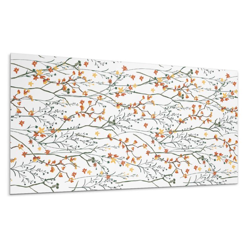 Kafelki samoprzylepne Wallfluent 60x30 cm Wzór florystyczny 6 szt.
