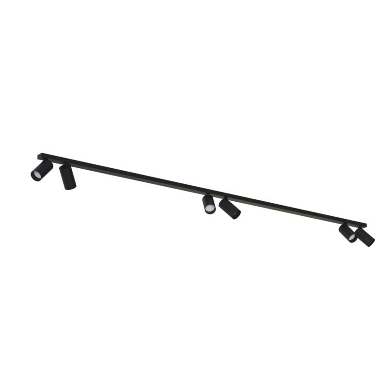Spot oprawa sufitowa Nowodvorski Lighting Mono czarny 6 x GU10 x 10W IP20 wym: 20 x 214 cm - 1 szt.