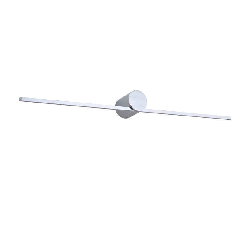 Kinkiet ścienny Light Prestige Modern chromowany LED 8W 3000K 1100lm IP44 wym: 6,5 x 60,4 x 7,2 cm - 1 szt.
