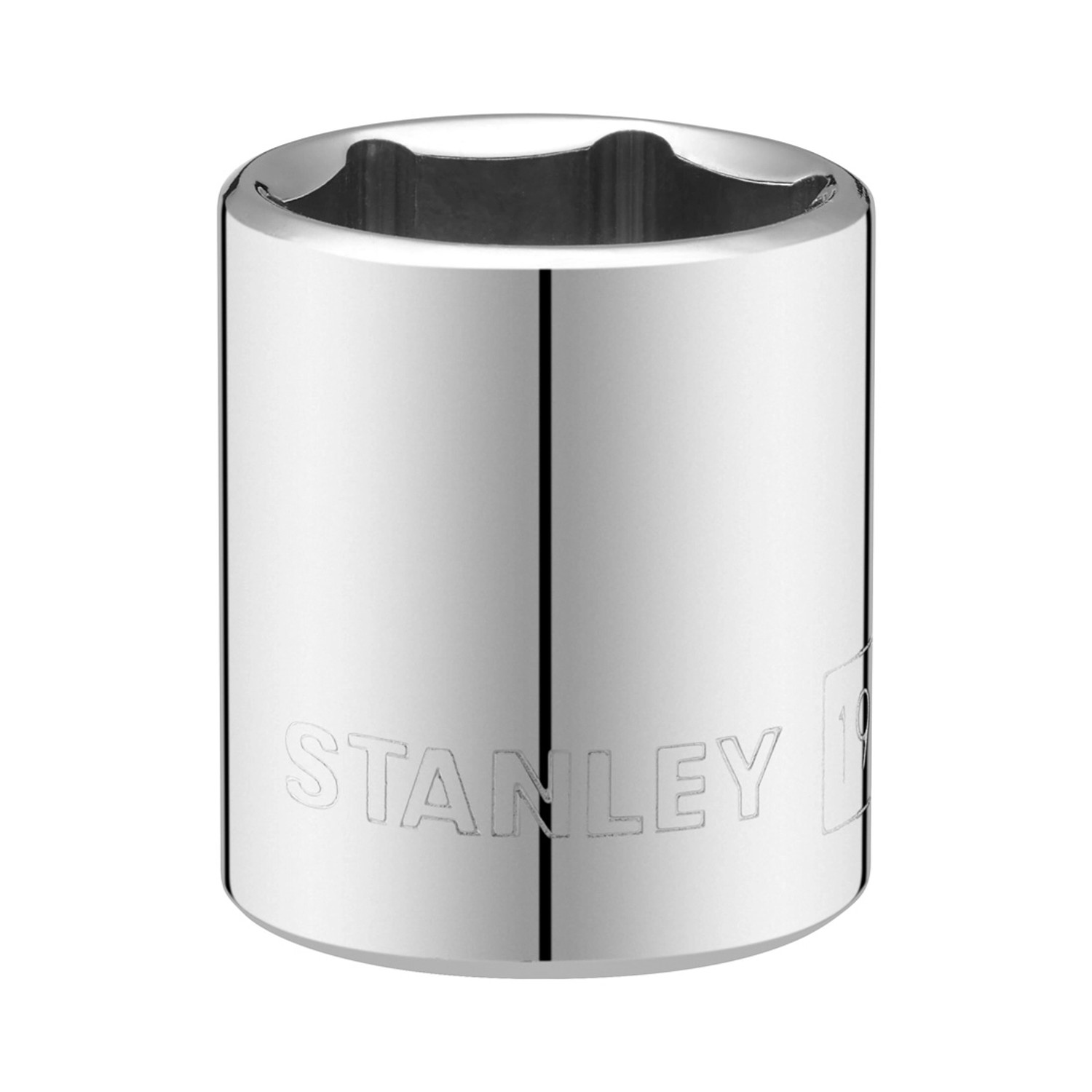 Stanley Nasadka 3/8'' 6 pkt 19 mm