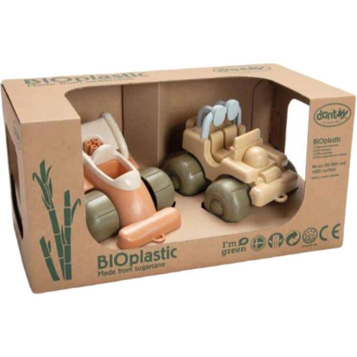 BIO pojazdy zestaw 2 szt jeep i racer AG