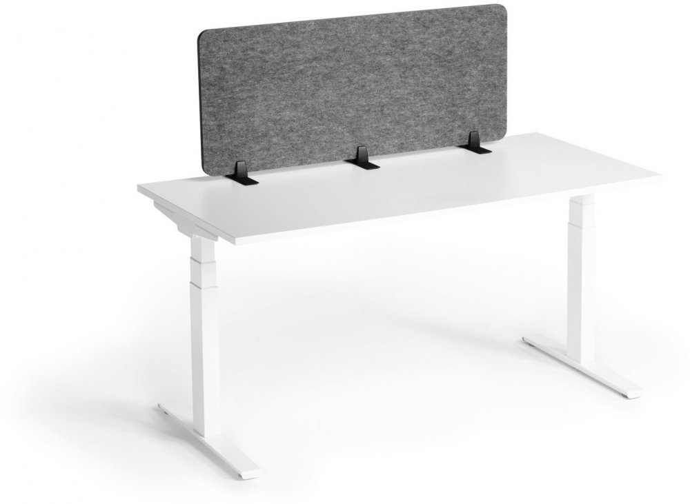 Przegroda na biurko Durable Effect 120, filc, 120x50cm, antracytowy