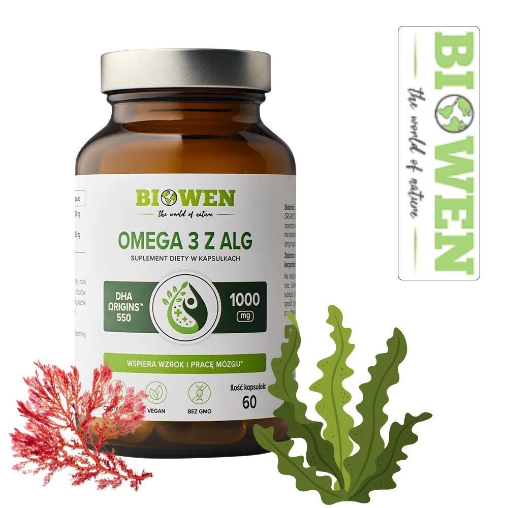Omega-3 z alg 60kaps. Biowen