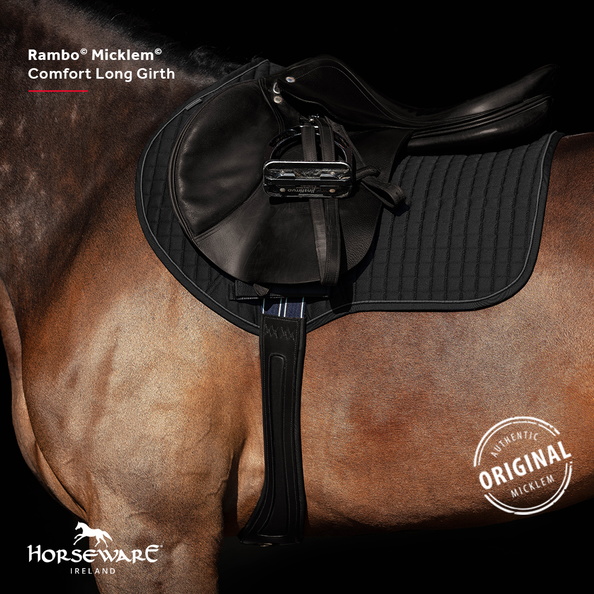 Horseware Horseware popręg wszechstronny Rambo Micklem Comfort, anatomiczny 24h