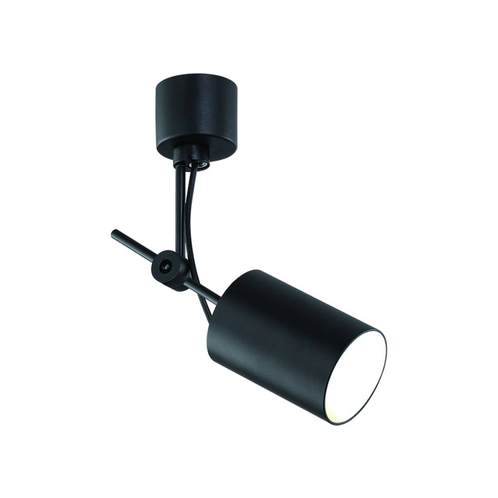Open Design Stick lampa podsufitowa 1x8 W czarna OR82487