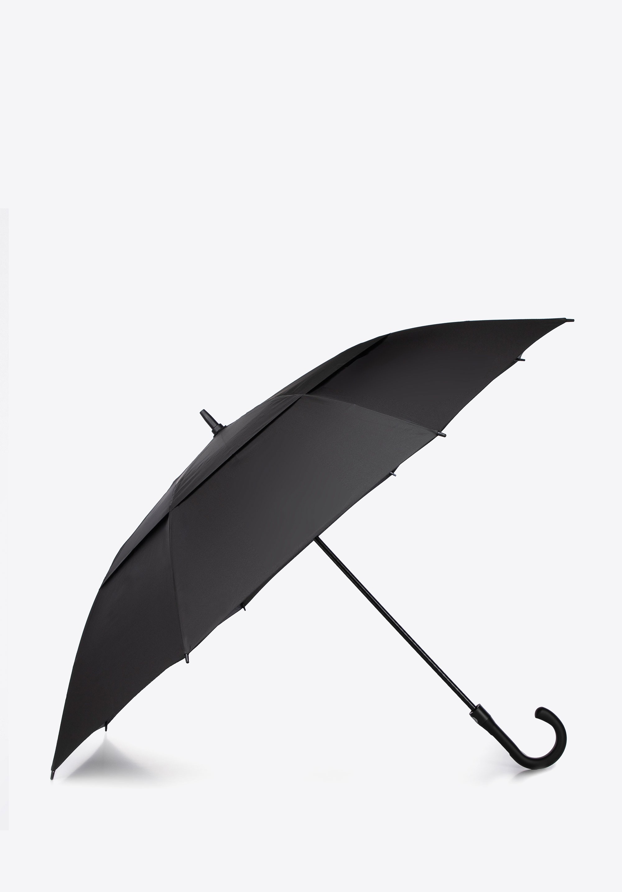 Parasol golfowy półautomatyczny czarny