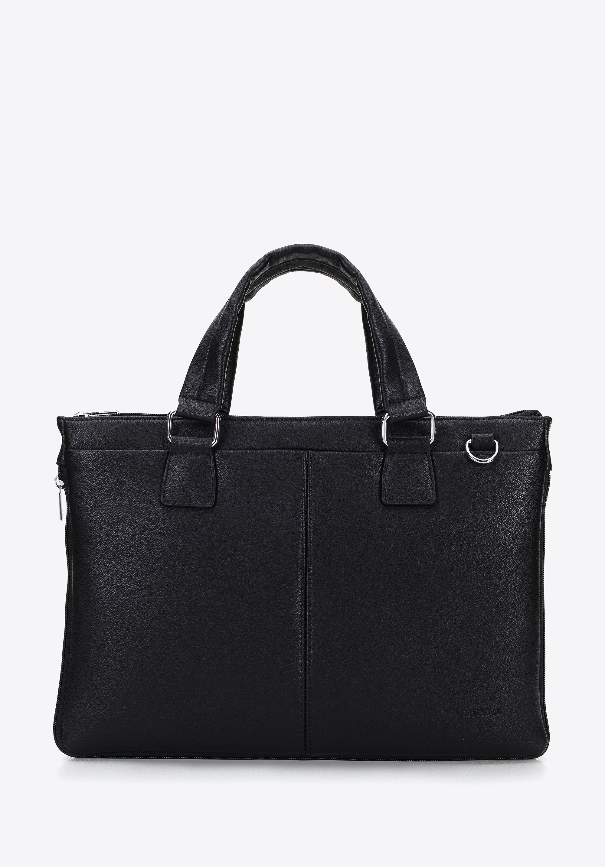 Torba na laptopa 13" z regulowaną głębokością czarna