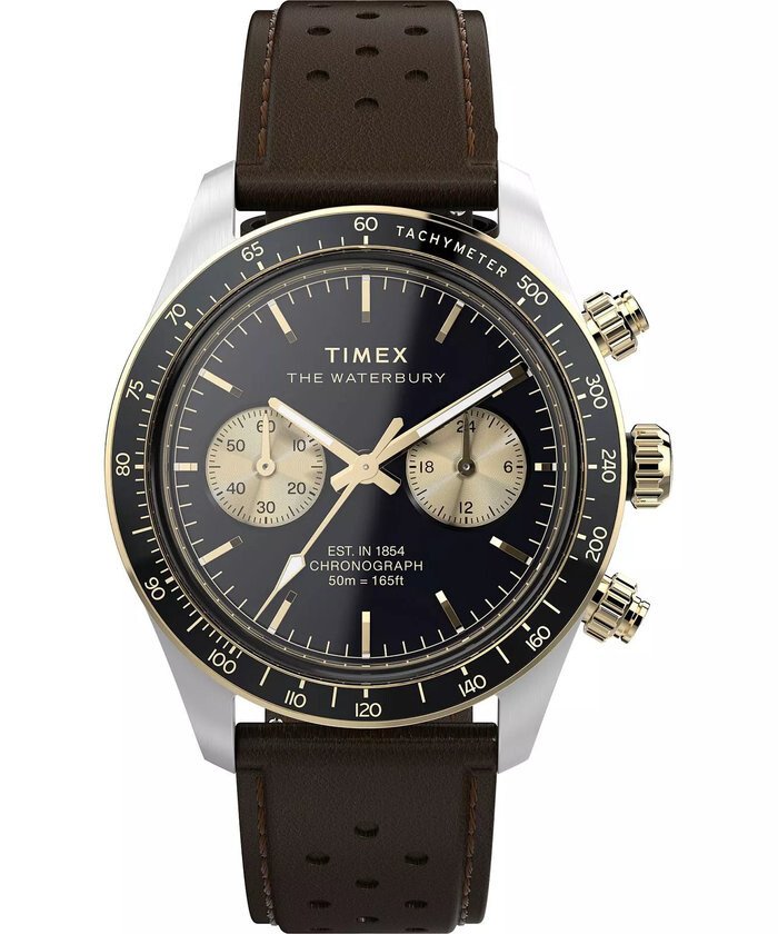 Zegarek męski Timex Waterbury Heritage Chronograph TW2Y24100