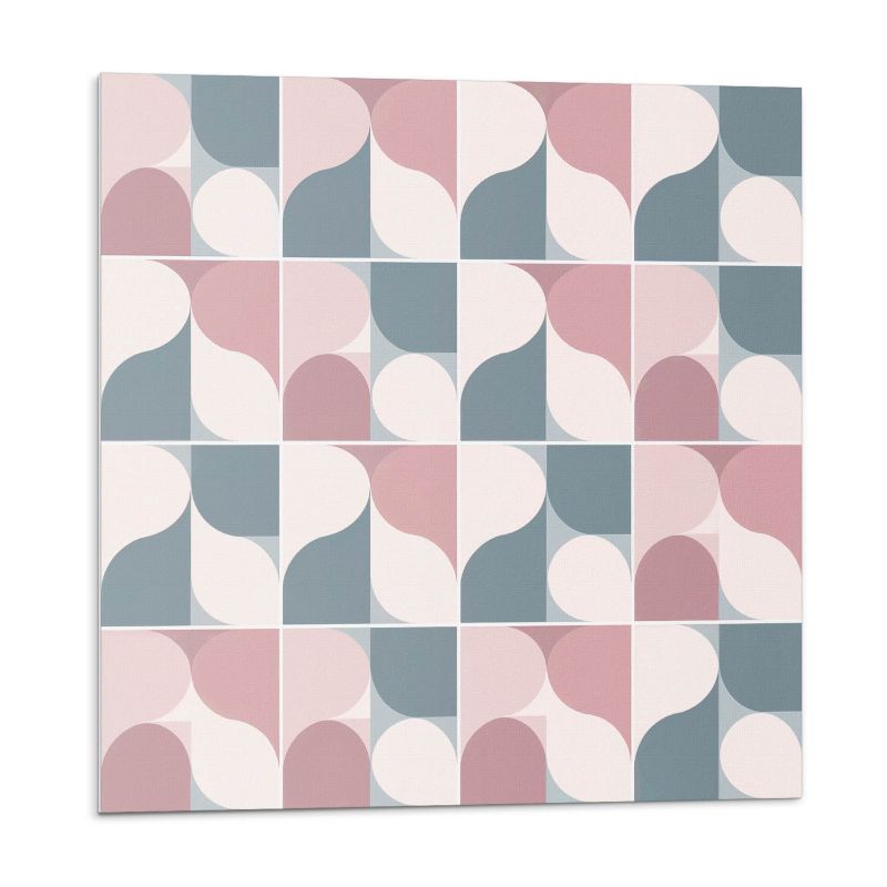 Kafelki samoprzylepne Wallfluent 30x30 cm Abstrakcyjne kształty geometryczne 9 szt.