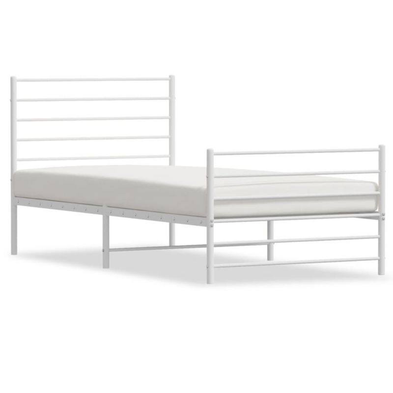 Łóżko metalowe WaszeMeble 80x200 cm biała WM-352377 1 szt.