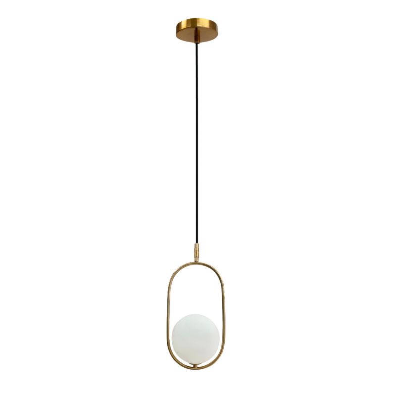 Lampa sufitowa Candellux Cordel złoto szczotkowane wym: 120 x 18,5 x 15 cm 1xG9 x 28W 1 szt.