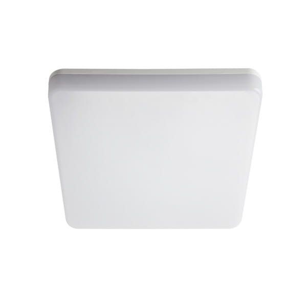 Plafon sufitowy nowoczesny Kanlux Verso biały LED 18W 4000K 1700lm IP54 wym: 5 x 28 x 28 cm tworzywo sztuczne - 1 szt.