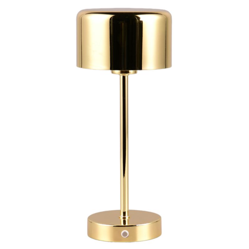 Lampa stołowa RL Jeff mosiądz polerowany LED 1W 3000K 120lm akumulator IP20 wym: 30 x 12.6 x 12.6 cm metal - 1 szt.