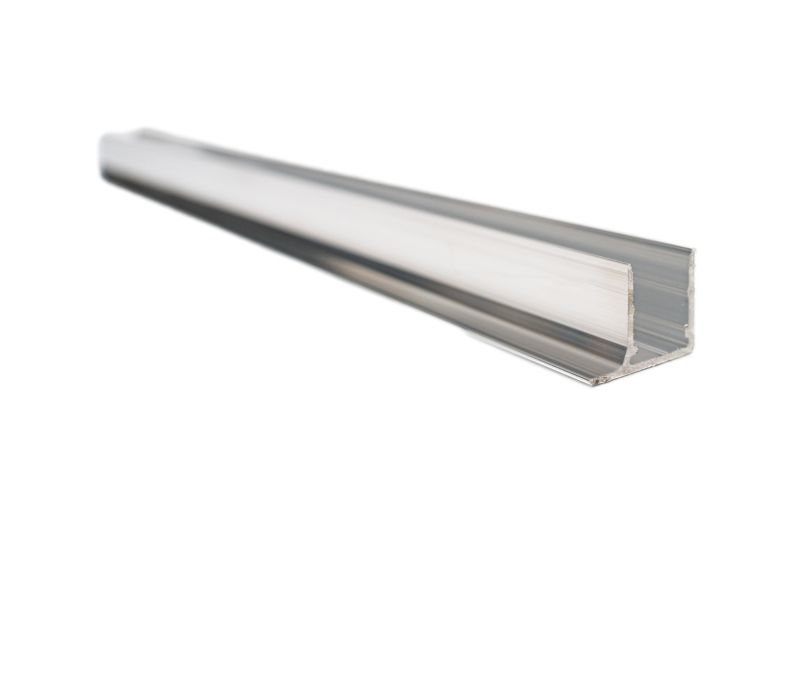 Profil zamykający TECH-PLAST aluminiowy F 16mm RAL 8017 (brąz) 4,00m - 5 szt.