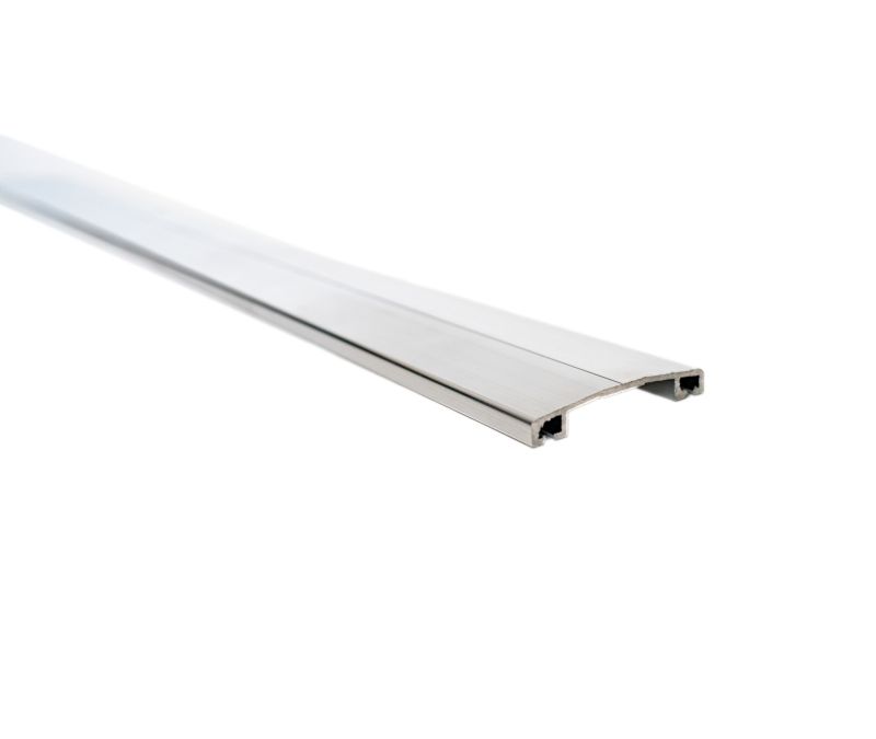 Profil górny TECH-PLAST aluminiowy łączący do poliwęglanu RAL 7016 (antracyt) 5,00m - 9 szt.