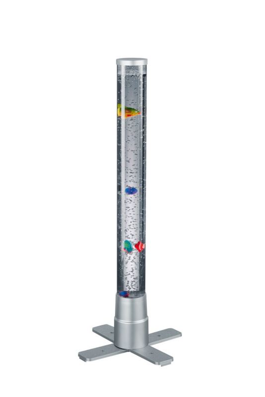 Lampka stołowa RL Motion srebrno-przezroczysty LED 2.4W 3000K 5lm IP20 wym: 61 x 24.6 x 24.6 cm akryl - 1 szt.