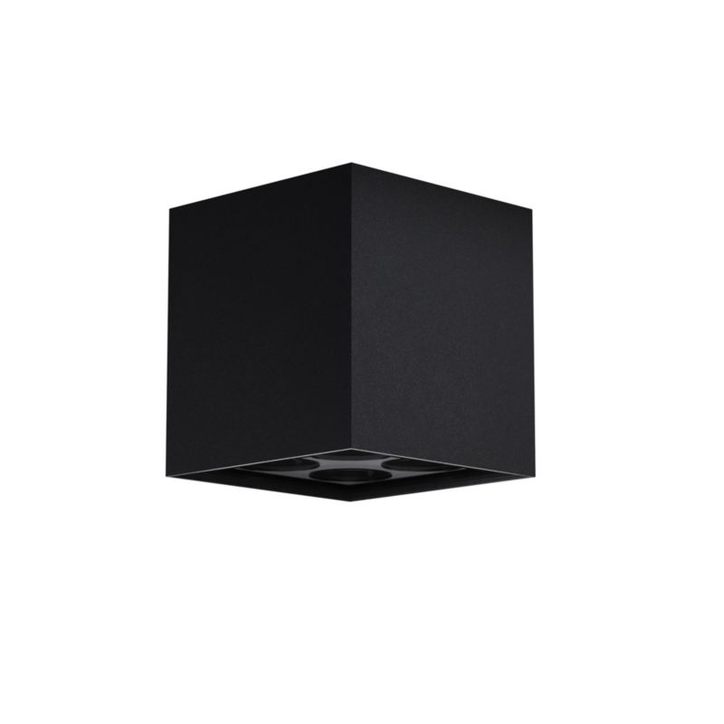 Lampa sufitowa zewnętrzna Maytoni Ares grafitowa LED 8W 3000K 500lm IP54 wym: 8 x 7,6 x 7,6 cm - 1 szt.
