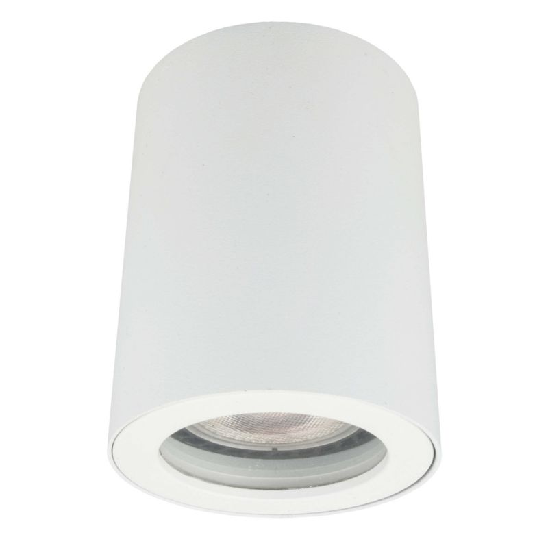 Reflektor sufitowy Light Prestige Faro biały hermetyczny 1 x GU10 x 50W IP65 wym: 8,8 x 6,5 x 6,5 cm - 1 szt.