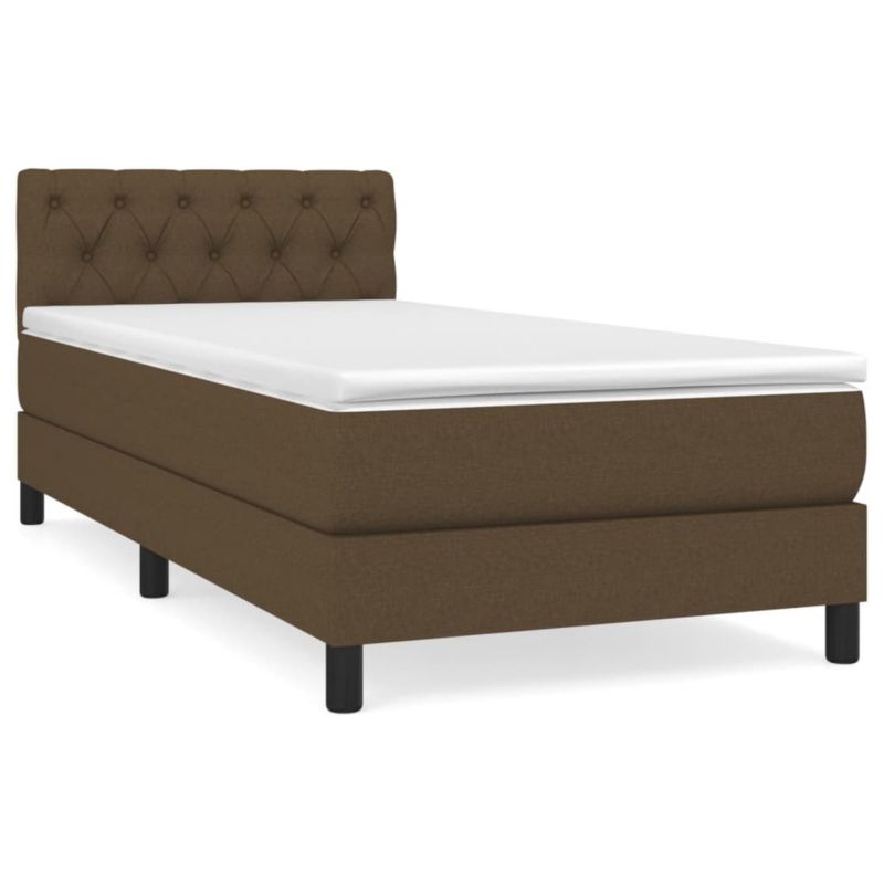 Łóżko kontynentalne WaszeMeble 80x200 cm brązowe WM-3140252 1 szt.