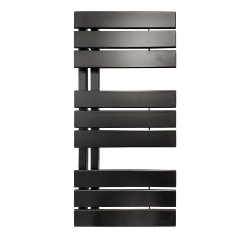 Grzejnik łazienkowy LUXRAD Nobile 870 x 500 mm czarny mat str. 1 szt