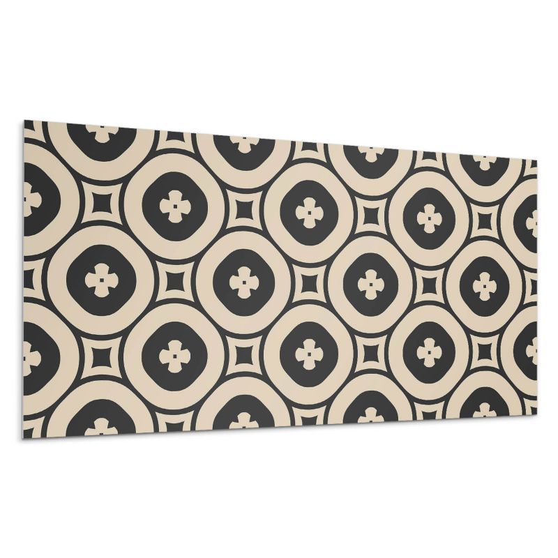 Kafelki samoprzylepne Wallfluent 60x30 cm Kwadratowe motywy w stylu geometrycznym 6 szt.
