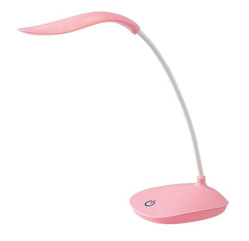 Lampa biurkowa Rabalux Bedi różowo-biała LED 2W 4000K 165lm dziecięca IP20 wym: 27 x 10 x 10 cm tworzywo sztuczne - 1 szt.