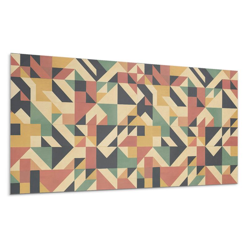 Kafelki samoprzylepne Wallfluent 60x30 cm Wzór geometryczny w abstrakcyjnym ujęciu 6 szt.