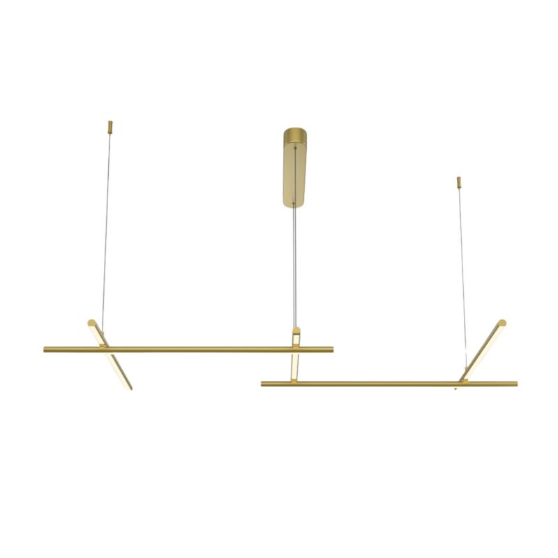 Lampa wisząca Maytoni Radiance złota wym: 310 x 172,4 x 73,5 cm wbudowany LED 50W 1 szt.