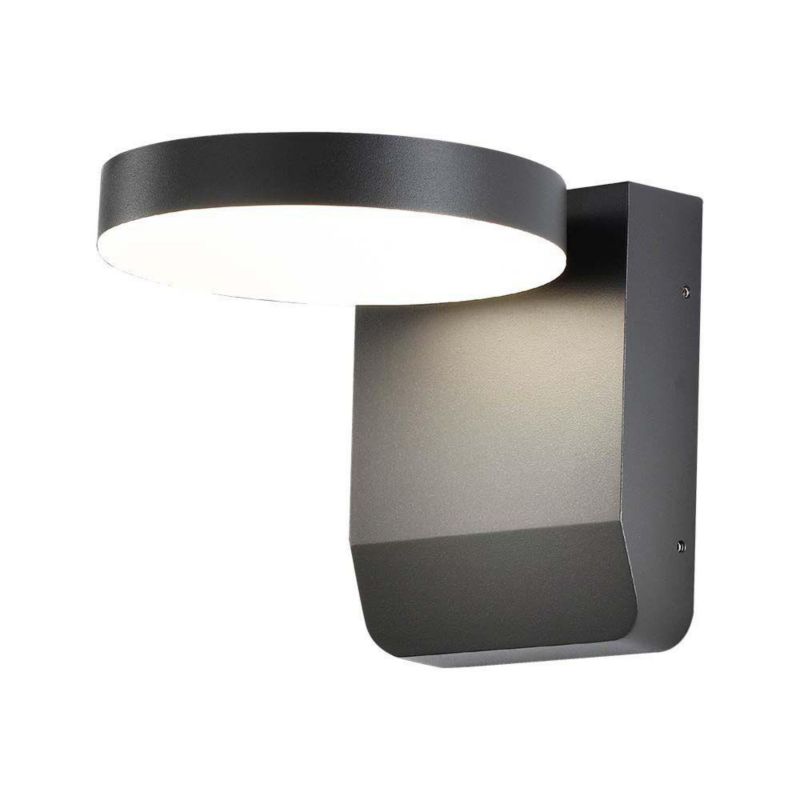 Kinkiet ścienny zewnętrzny V-TAC czarny LED 17W 4000K 2480lm IP65 wym: 16 x 16 x 20,6 cm aluminium - 1 szt.