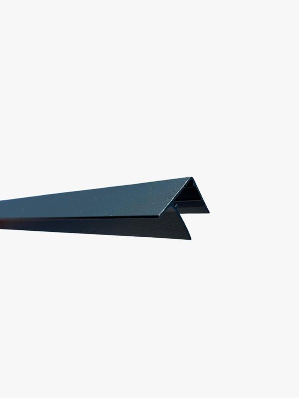 Profil zamykający TECH-PLAST aluminiowy F 16mm RAL 8017 (brąz) 6,00m - 3 szt.