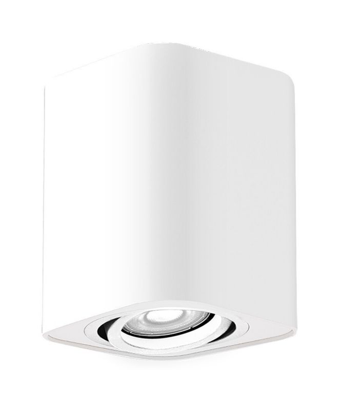 Spot Rabalux Kobald biały matowy 1 x GU10 x 42W IP20 wym: 10,5 x 9 x 9 cm - 1 szt.