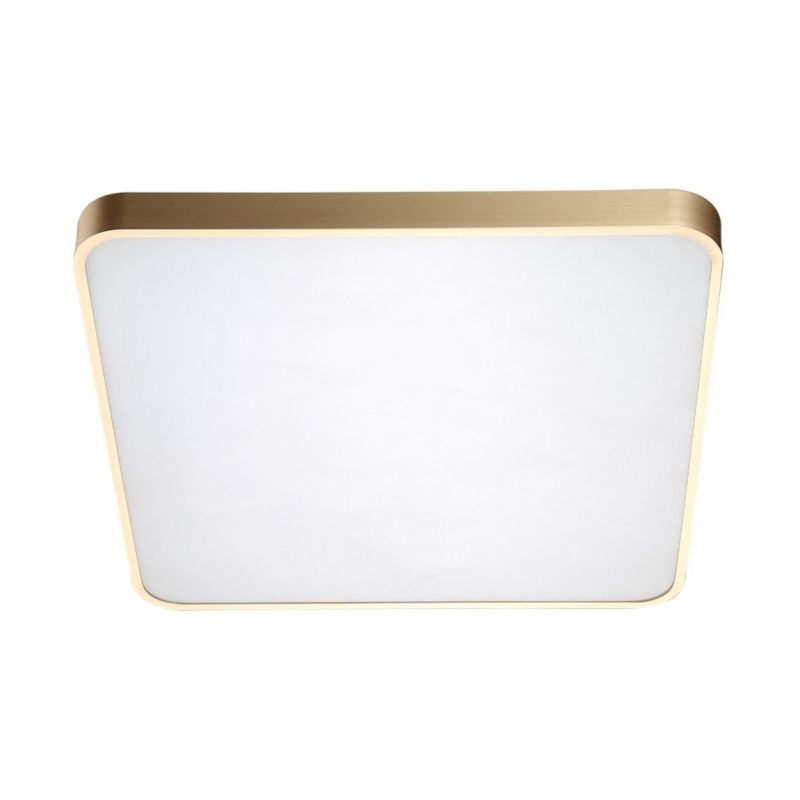 Plafon sufitowy Zuma Line Sierra złoto-biały LED 60W 4000K 3600lm IP22 wym: 5,8 x 50 x 50 cm tworzywo sztuczne - 1 szt.
