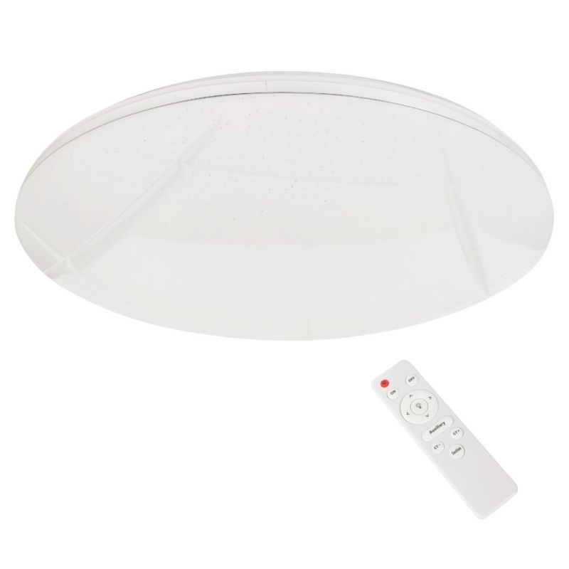 Plafon sufitowy nowoczesny Milagro Allister biały LED 36W 3000K-6000K 3800lm IP20 wym: 6 x 38 x 38 cm metal - 1 szt.