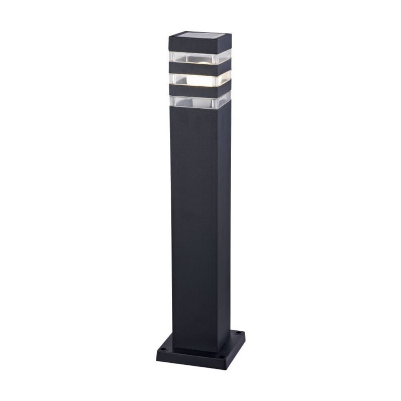 Lampa ogrodowa stojąca Maytoni Bronx czarno-transparentna 1 x E27 x 60W IP54 wym: 79,6 x 15,5 x 15,5 cm - 1 szt.