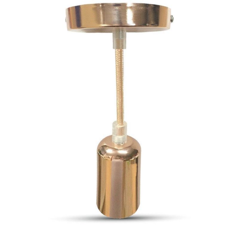 Lampa wisząca V-TAC Vt-7448 mosiężno-złota wym: 6 x 4 cm 1xE27 x 1 szt.